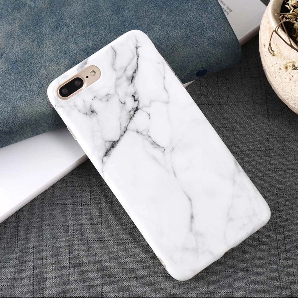 🖤Marble Iphone 8 Plus Case NWT🖤